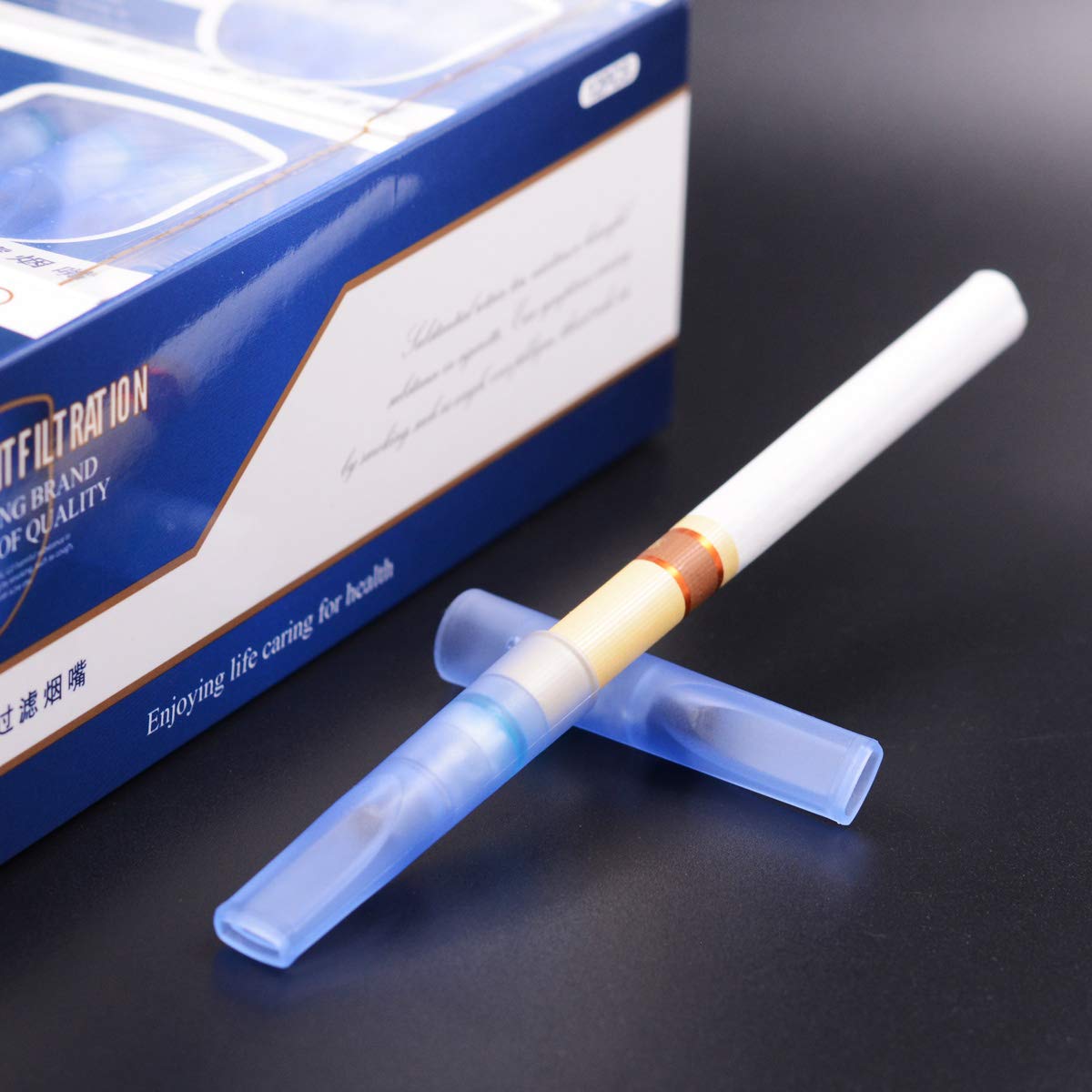 Amazon.com: Sanda Acekit Triple Stage Filtration Disposable Cigarette  Filters High-Efficiency Remove Tar Nicotine Without Change Flavor (Boxed  Packing Drawer Design 96PCS) : Health & Household