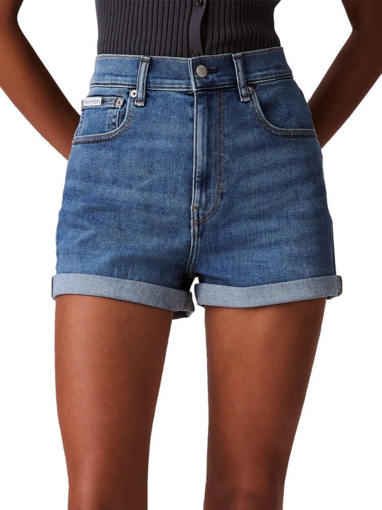 Women's High Rise Denim Shorts
