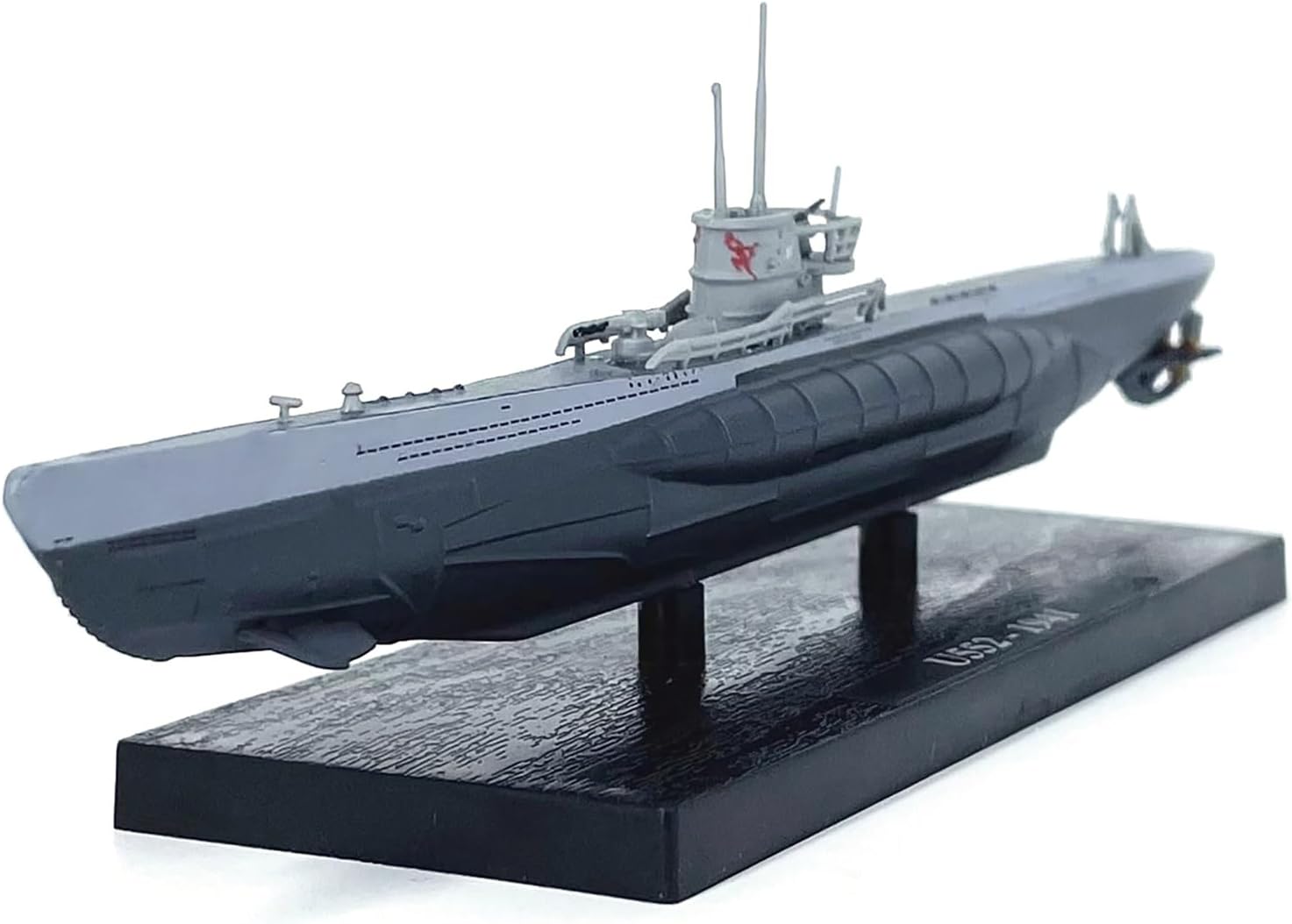 1/350 Scale Alloy German U552 Submarine Model Die-Cast Memorial Nautical Submarine Souvenir for Collection & Display