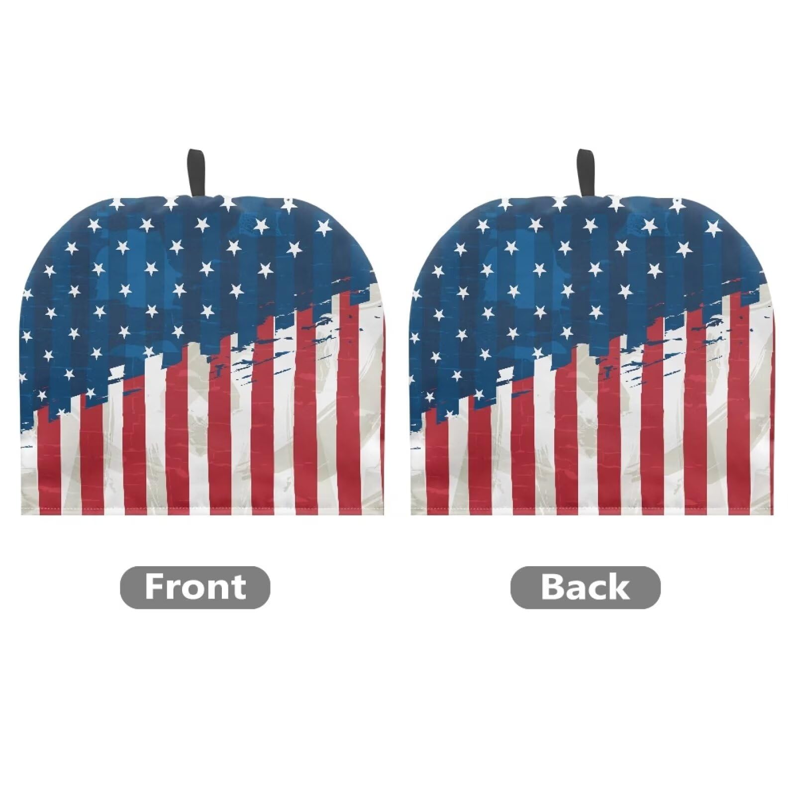 Veniyate American Flag Print Large Tea Cozy for Teapot Insulated Extra Thick Wadding Tea Cozies Covers Fit 1 to 6 Cup Neutral Kitchen Textiles Range