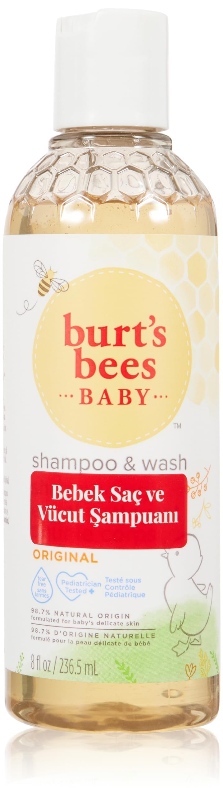 Burt's Bees Baby Shampoo und Waschgel, 3 x 235 ml