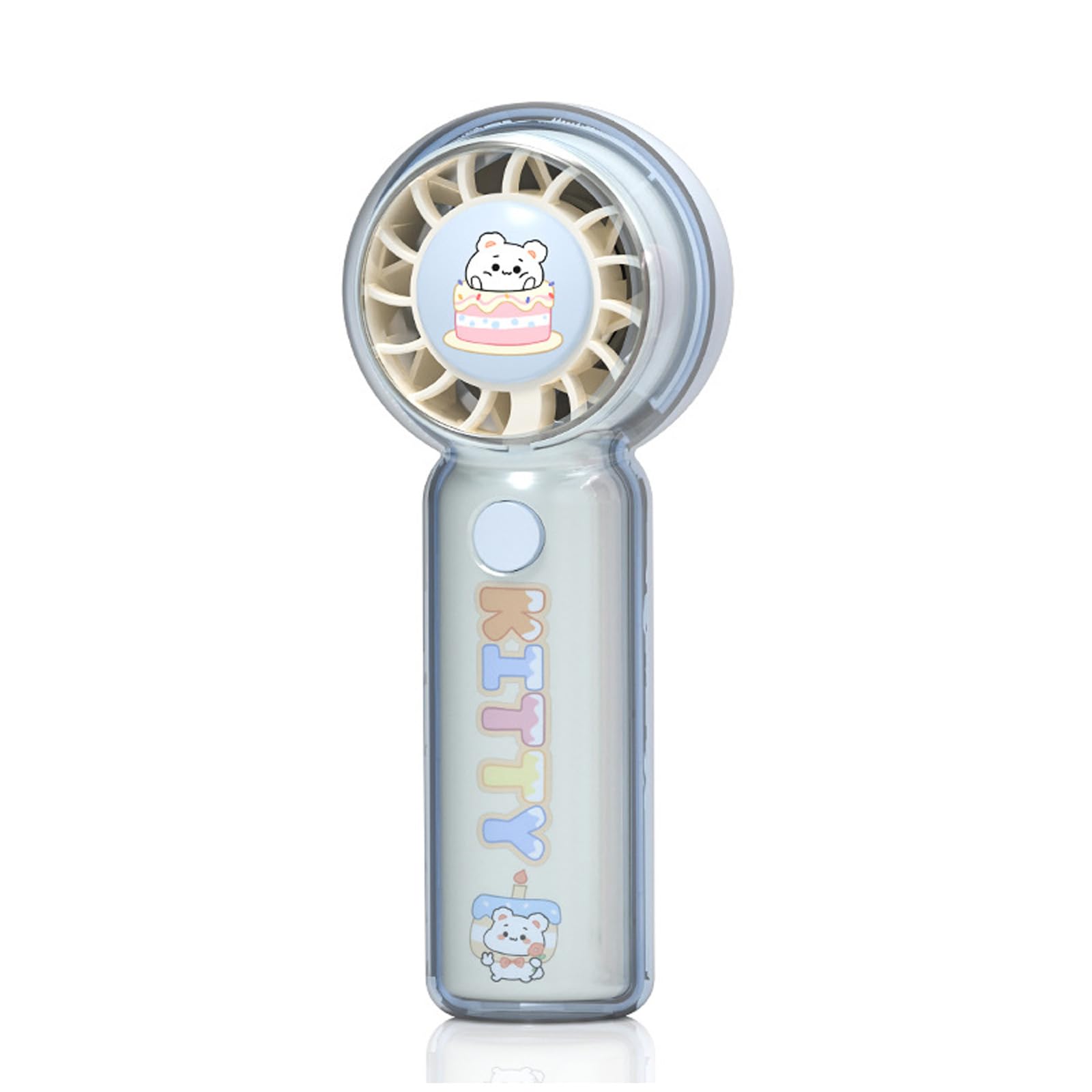 NMFLAB USB Operated Hand Fan with Adjustable Speeds and Rechargeable Battery Texture Suitable for Hot Weather Desktop Fan