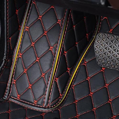 Miniatura 8 de JTXWANG Tapetes de automóvil para Audi A1, A2, A3, A4, A5, A6, A7, A8, R8, TT, Q2, Q3, Q5, Q7, Q8, e-tron (negro beige)