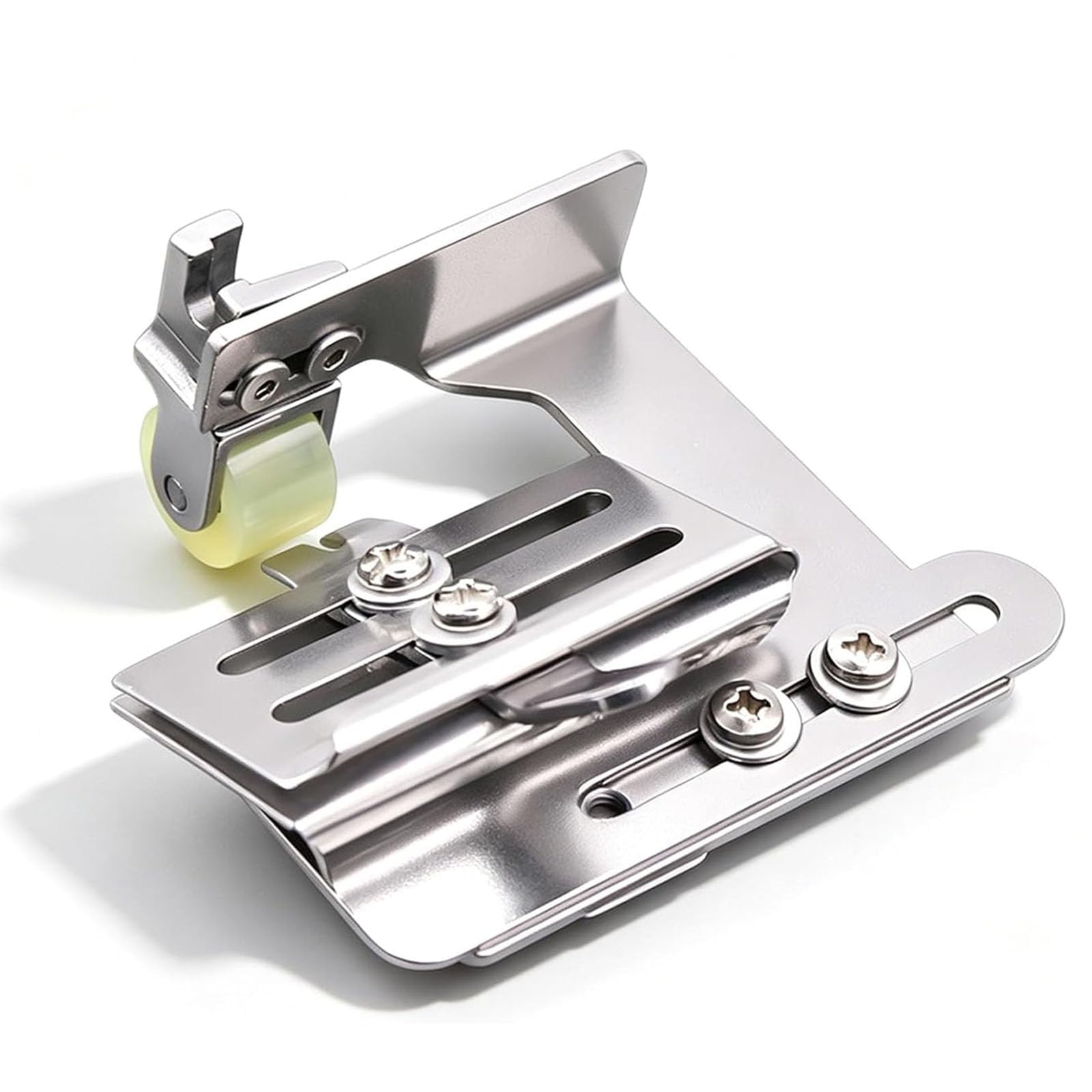 Prensatelas para Fruncir, Accesorio para Máquina De Coser, con Rodillo, Seleccionable A Izquierda O Derecha, Ancho Ajustable, Prensatelas Industrial para Plisado De Máquinas De Coser Left