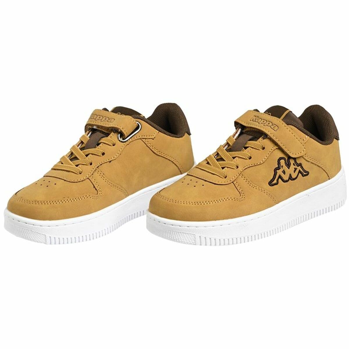 Kappa Zapatillas Deportivas para niño con el Logo Maserta 4 EV en Color Camel | Talla 28