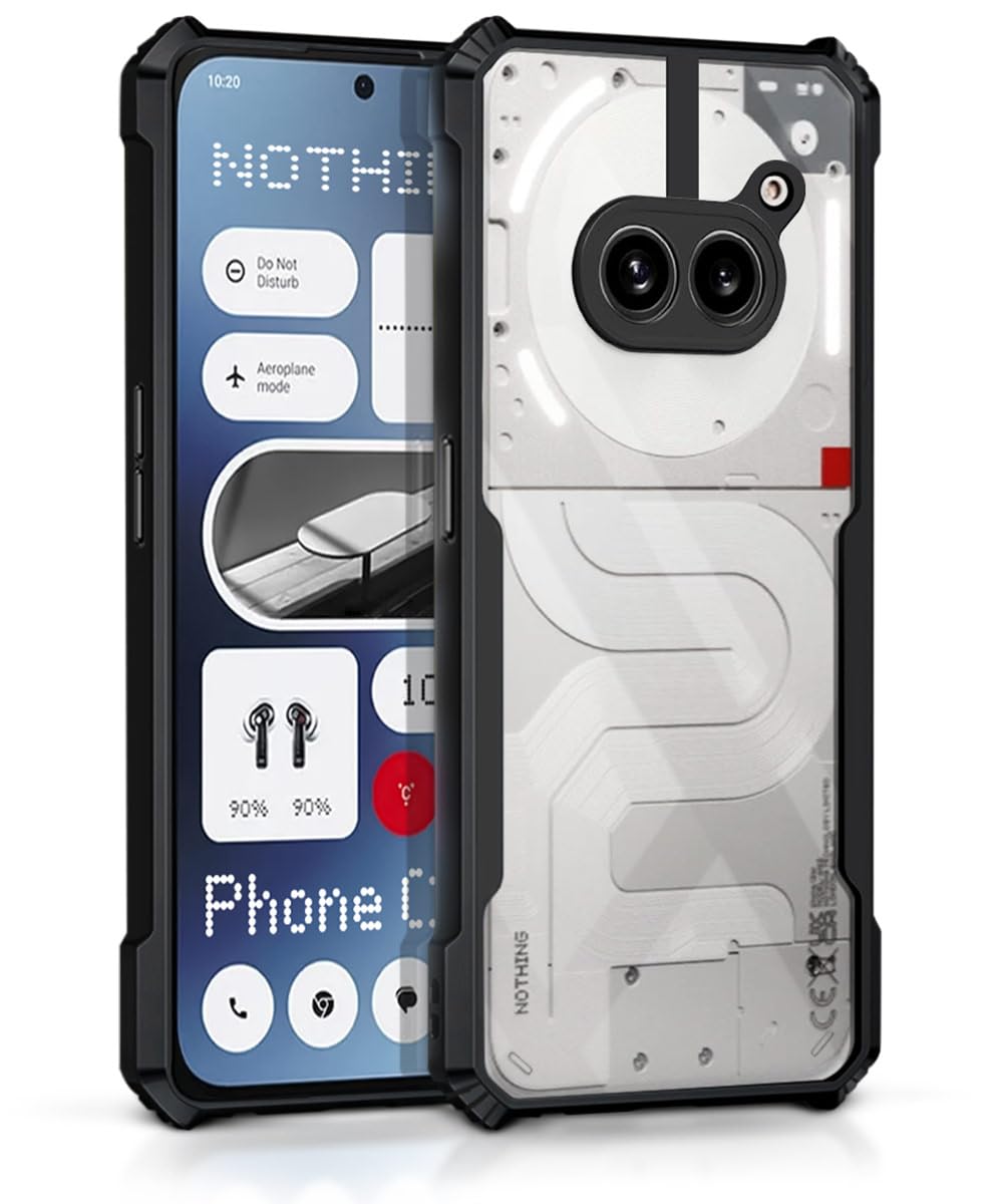 See full amazon price history chart for Wow Imagine Polycarbonate Shock Proof Clear Protective Back Case For Nothing Phone 2A 5G-Airedge Technology | 360 Degree Camera Protection | Transparent Hybrid Back Case Mobile Cover - Black Wow Imagine Polycarbonate Shock Proof Clear Protective Back Case For Nothing Phone 2A 5G-Airedge Technology | 360 Degree Camera Protection | Transparent Hybrid Back Case Mobile Cover - Black (B0CXDZ7F4Y) Amazon Price History, Amazon Price Tracker