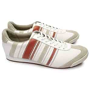 極美品 リーガル スニーカー 66MR レザー レトロ 本革 ホワイト ネイビー Amazon | [リーガル] スニーカー メンズ 66MR レザー レトロ 本