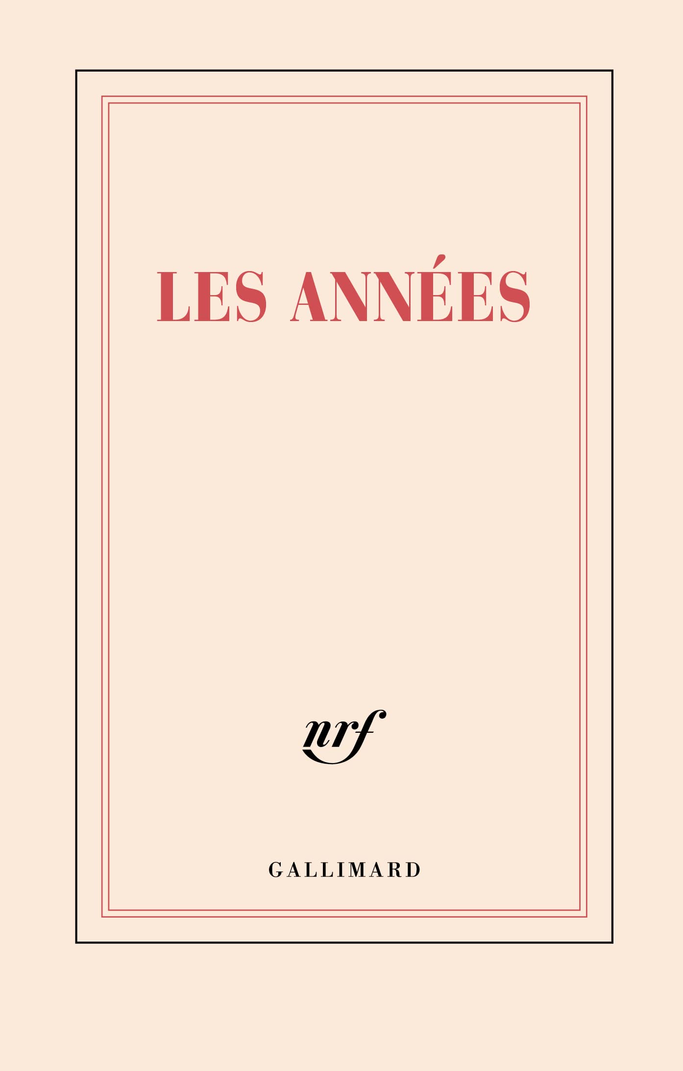 Carnet "Les années" (papeterie)