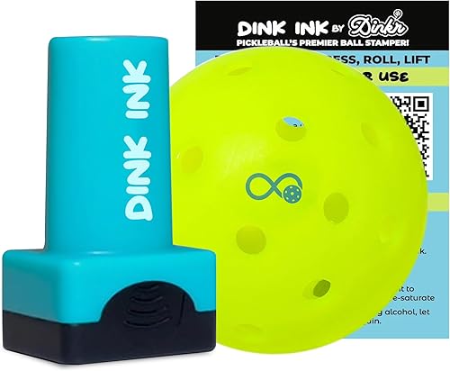 Dink Ink - Marcador de pickleball reutilizable autoentintado  Personaliza tus bolas de pickleball con precisión  Tinta duradera de secado rápido sin