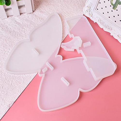 Miniatura 8 de Estante de almacenamiento de silicona para almacenamiento de mariposas, molde de almacenamiento de pared, molde de pared, molde de silicona para