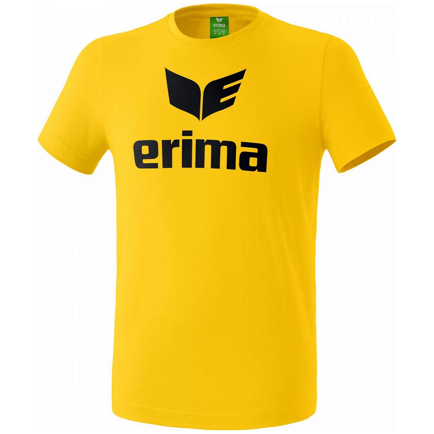 Erima Men's Casual Basics Promo T-shirt - Yellow, Small