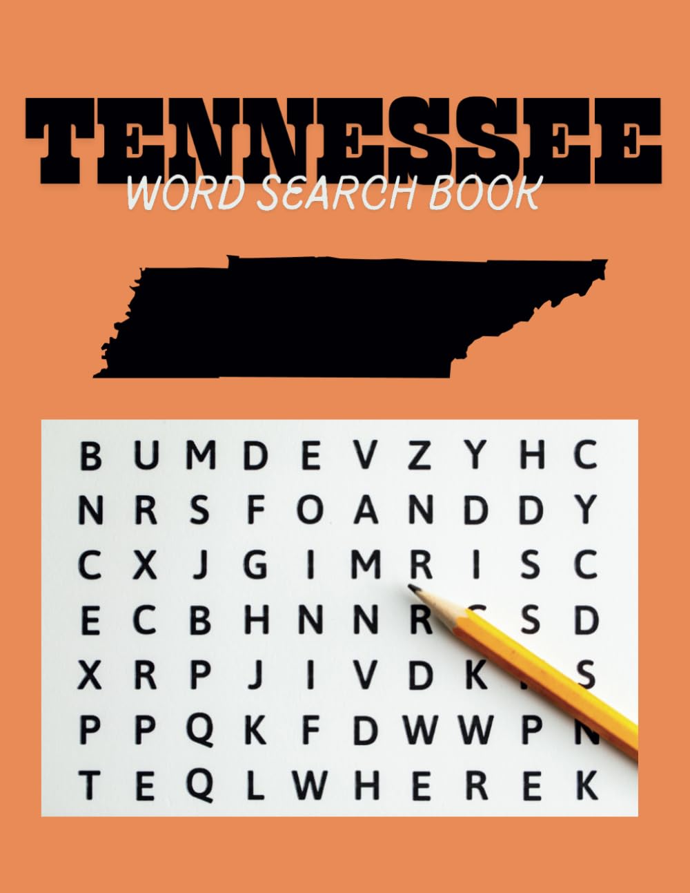 Tennessee Word Search Book: TN Seek and Find Word Puzzles