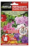 fertilizantes para flores y plantas Pensado para suministrar los elementos nutritivos necesarios para un desarrollo controlado con floración