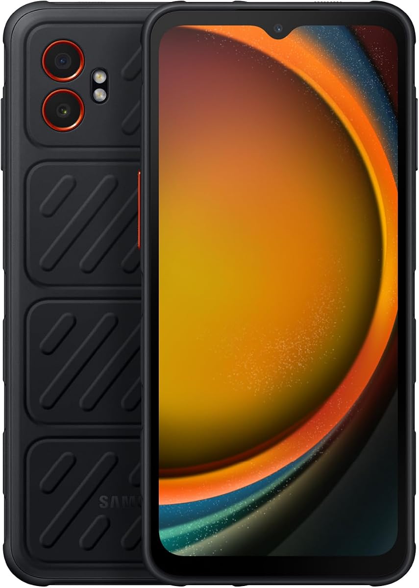Samsung Galaxy XCover7 Pro 5G and Wi-Fi 6E Phone, 2025 US Version, 128GB | Unlocked (Verizon, AT&T, T-Mobile, US Cellular) Dual Sim (1 Nano + 1 eSIM) IP68 Rated Phone, SM-G766UZKFN14