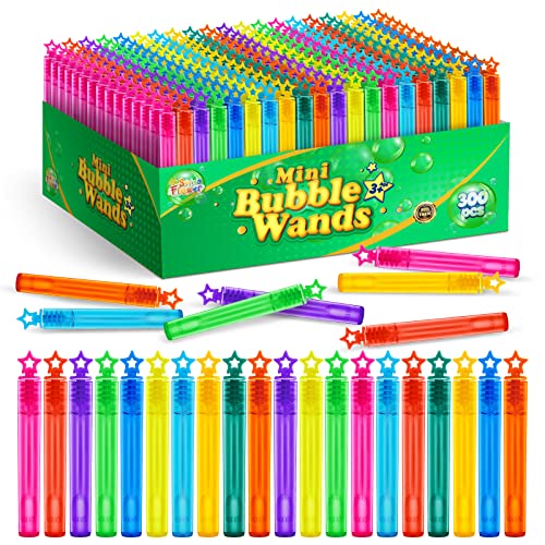 300 Pieces Mini Bubble Wands Party Favors