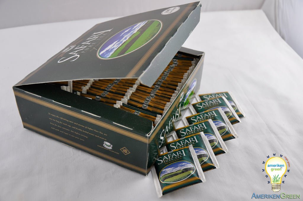 Safari Pure Kenya Tea - 100 Enveloped Tea Bags