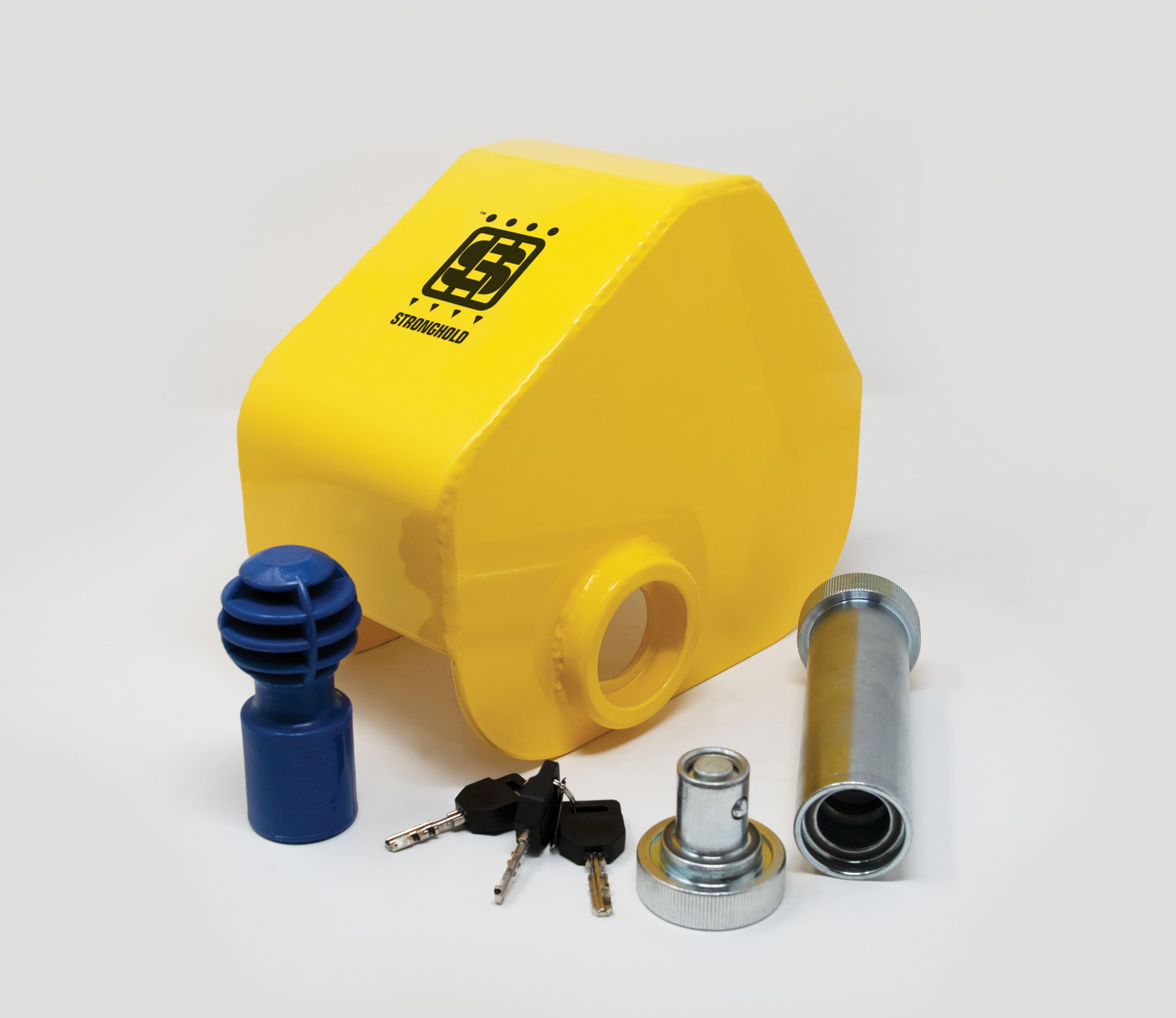 Maypole Stronghold Verrou d'attelage de remorque pour attelages ALKO AK301/AK351 Sold Secure Gold Standard