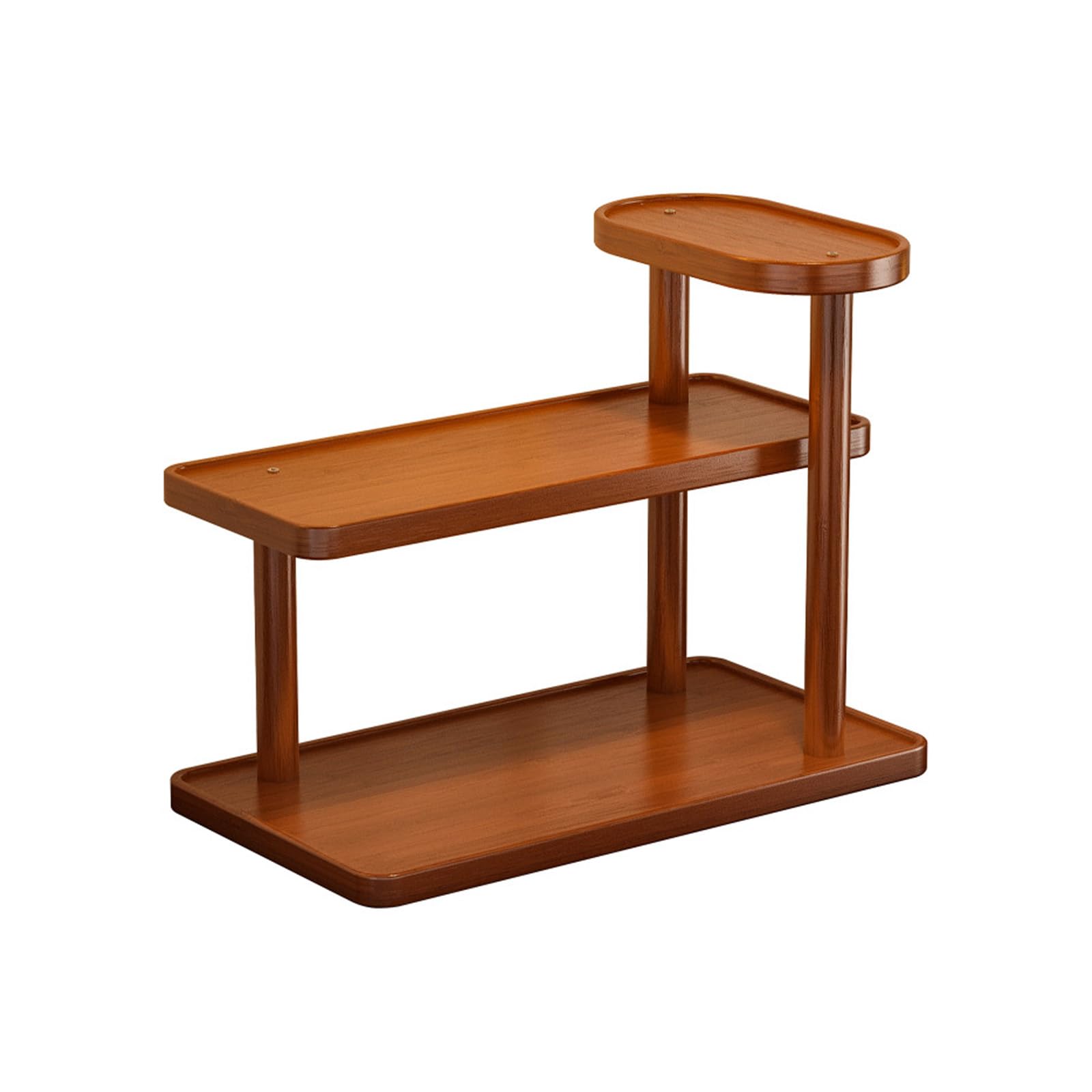 Tsophreniq Modern Multi-Tier Shelf for Books Display Decorative Stalk Shelf