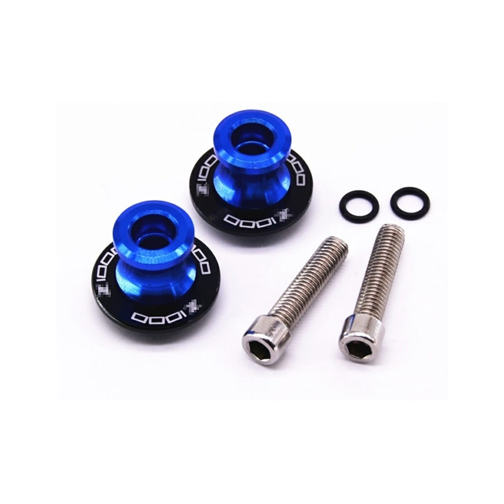 Diabolos bras oscillant 8mm bleu Z1000 évite les rayures de béquille sur la moto