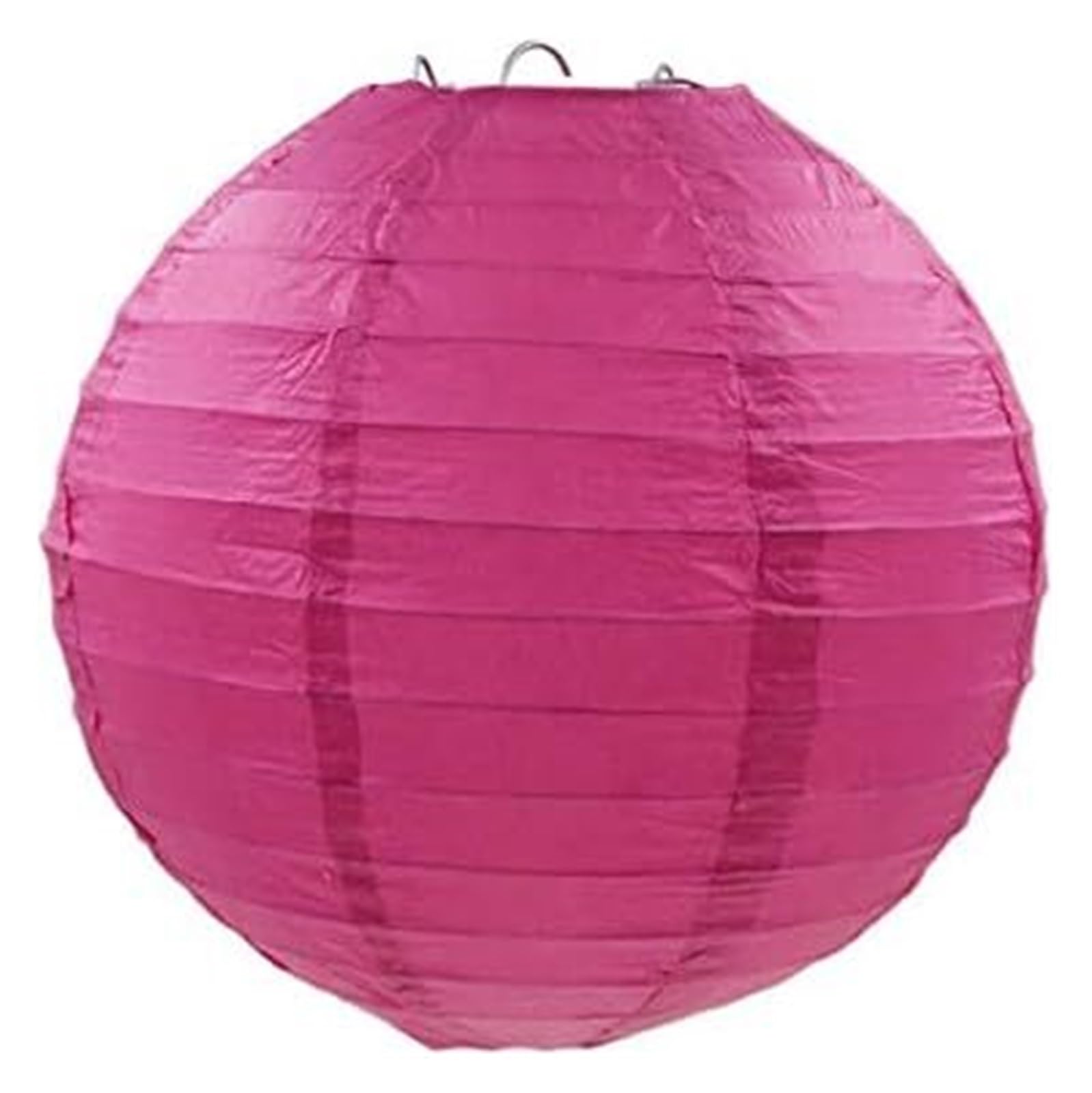 Round Paper Lanterns, Chinese Round Paper Lantern Multicolor 10-40cm Birthday Wedding Decor(Purple Red,20cm(8inch))