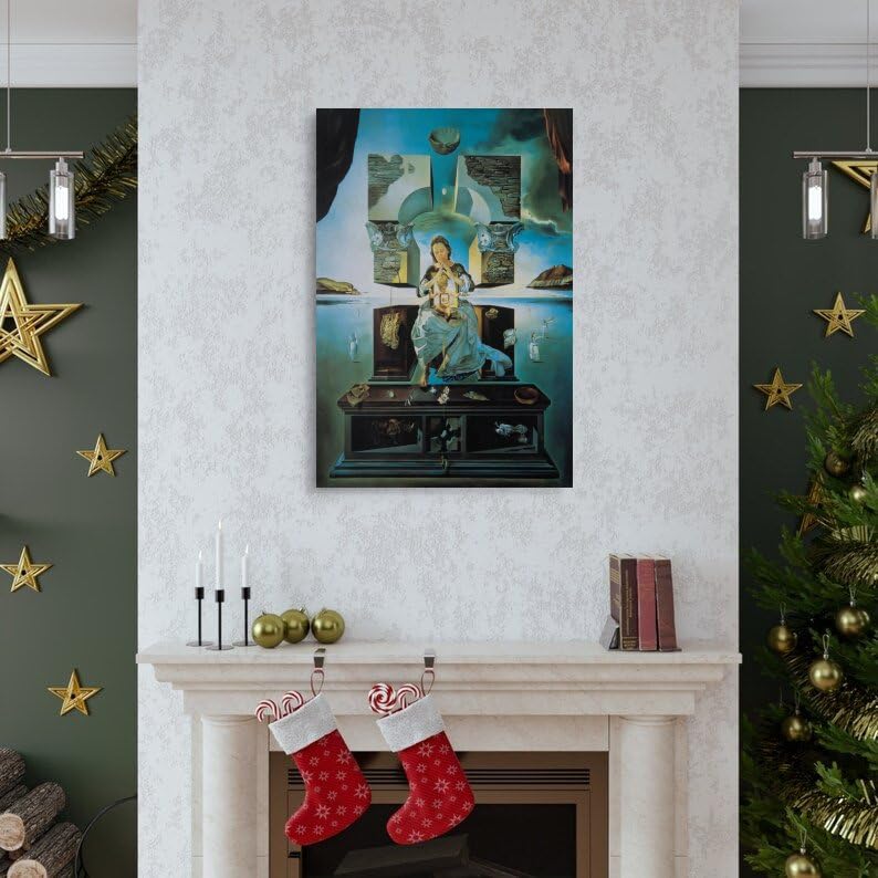 サルバドール・ダリ 「Port Lligatの聖母」 額装ポスター Amazon.co.jp: サルバドール・ダリのポスター「ポート・リガット