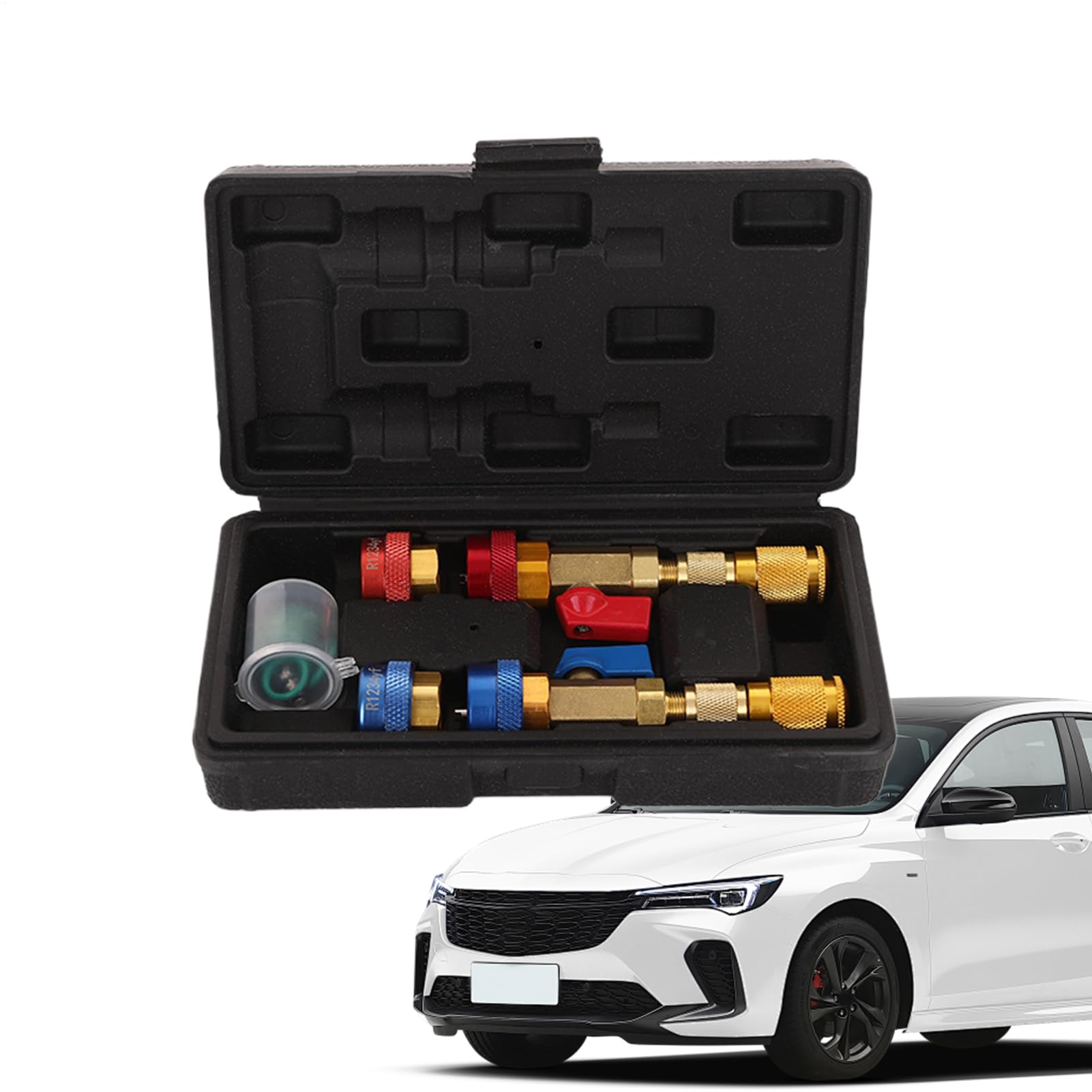 Extractor De Válvulas Kit De Herramientas Automotriz para Instalación Y