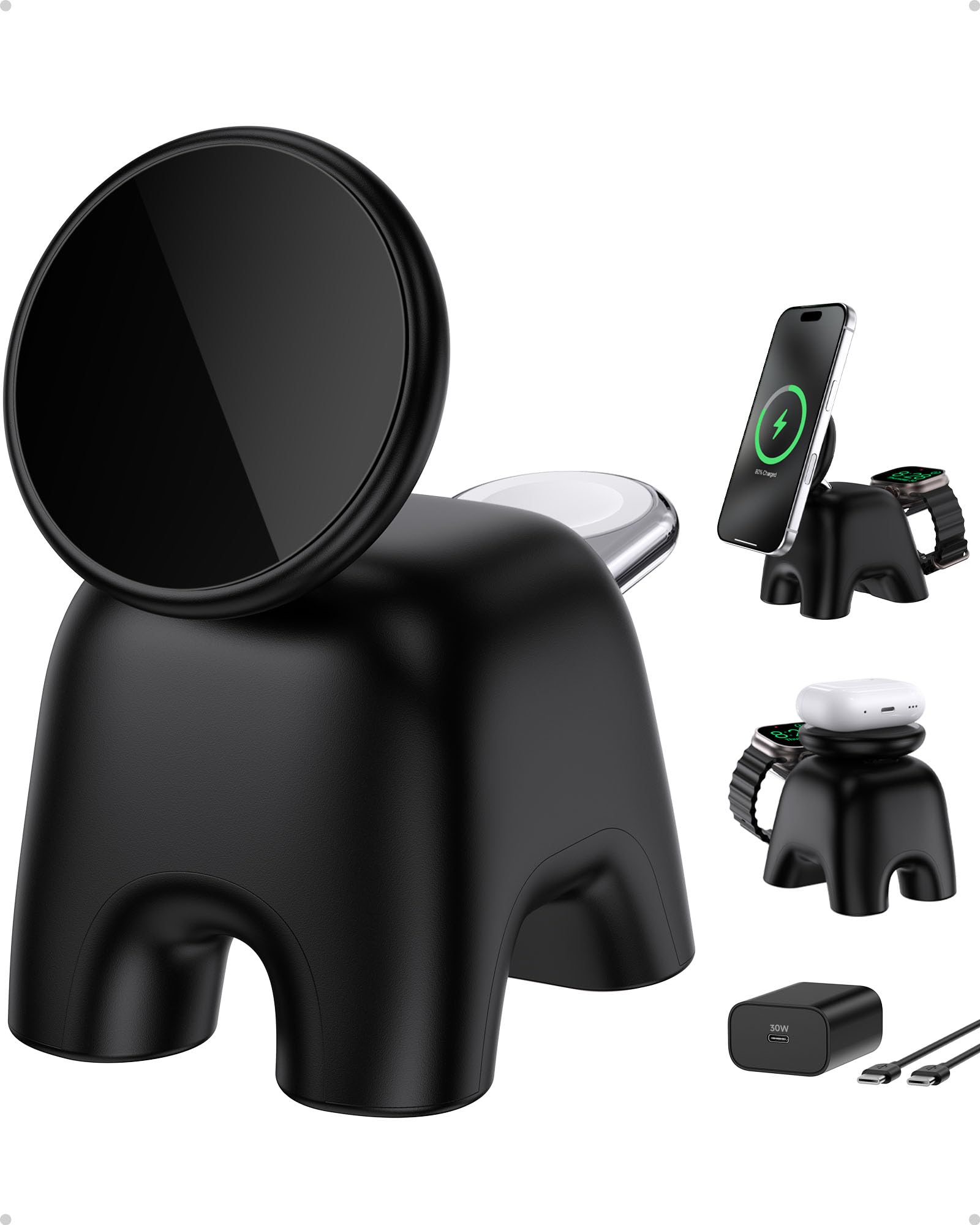 AOK-AOK 2-in-1 Foldable Charger