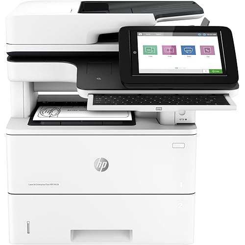 HP LaserJet Enterprise MFP M528z Wireless Monochrome All-in-One Printer with built-in Ethernet & 2-sided printing (1PV67A) White