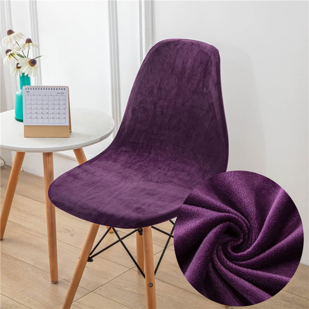 Housses de chaise en velours épais de qualité supérieure pour cuisine et hôtel
