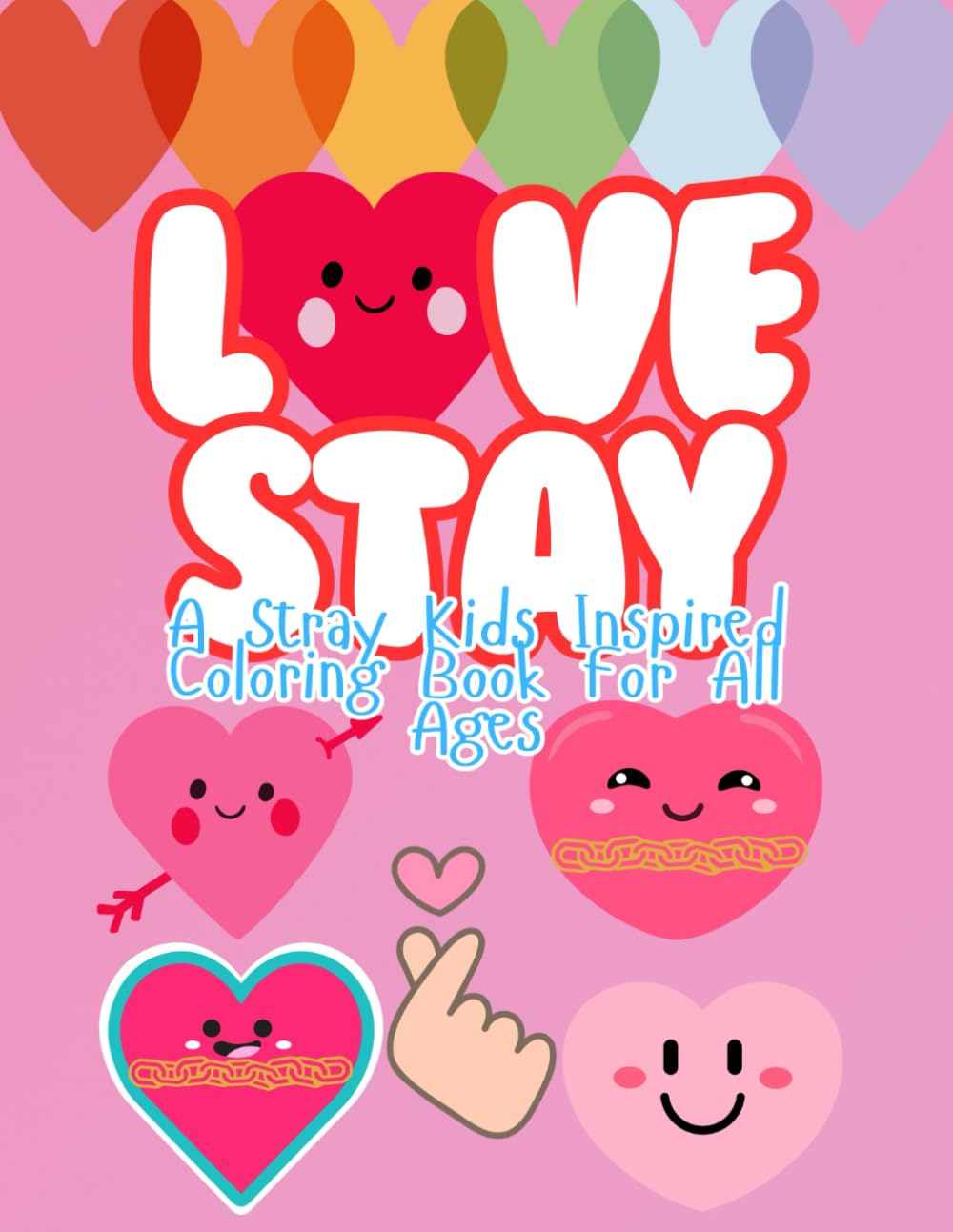 Love Stay: A Stray Kids Inspired Coloring Book For All Ages