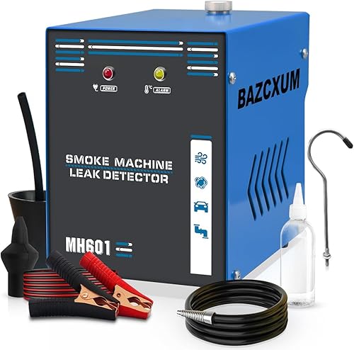 Miniatura 1 de Máquina de humo automotriz con bomba de aire avanzada incorporada, detector de fugas de máquina de humo profesional para todos los automóviles de 12