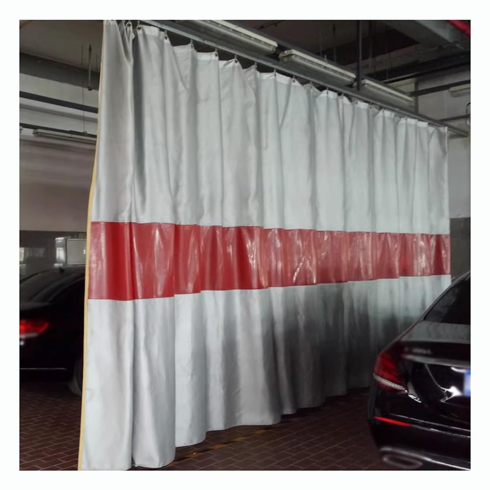 Soldadura ignífuga con divisor industrial de ventana, 1,7 x 2,5 m, resistente a altas temperaturas, escudo seguro para soldadura Worhops