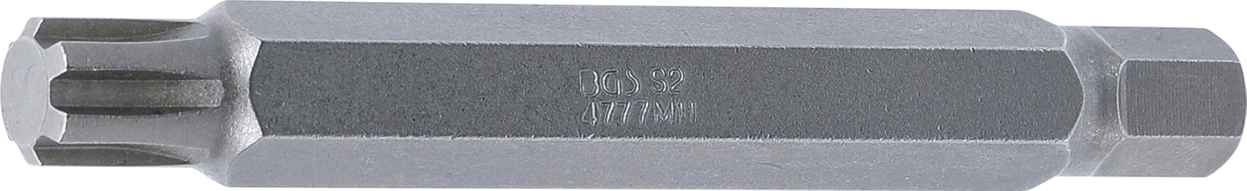 BGS 4777 | Bit | Length 100 mm | 10 mm (3/8") Drive | Spline (for RIBE) M11