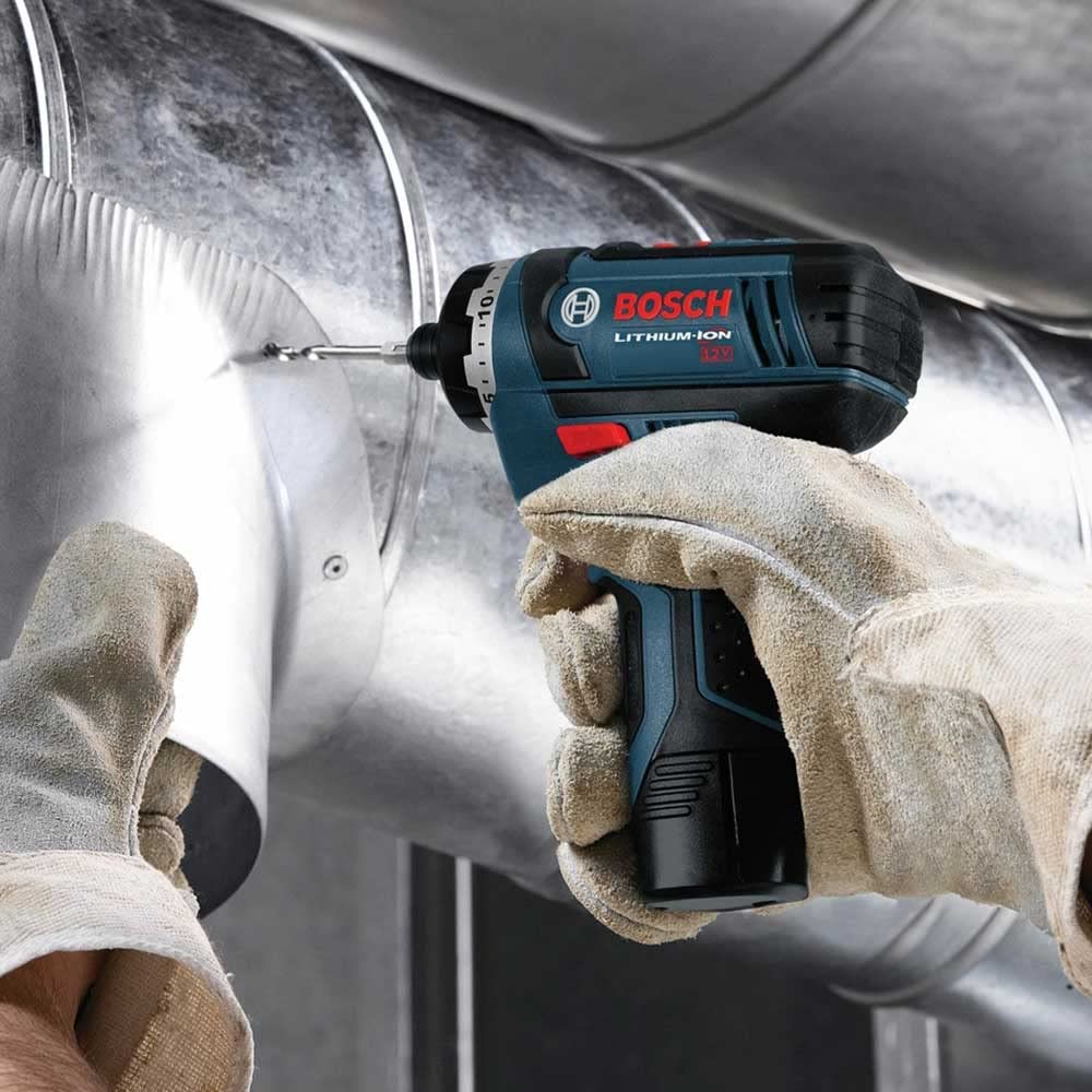Bosch Driver tascabile PS21N 12V Max a due velocità (strumento nudo)