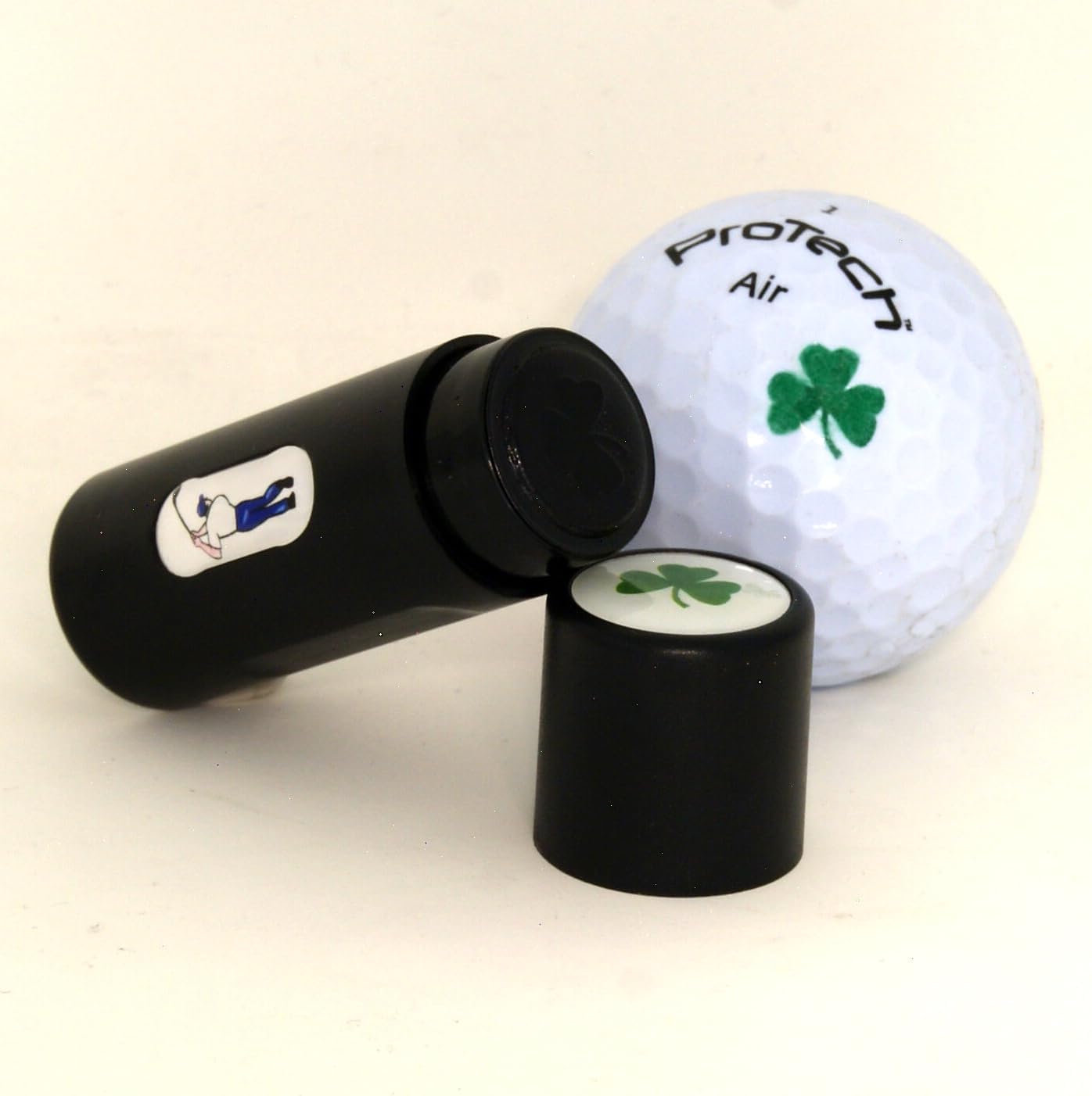 Lucky Clover Design Golf Ball Stamper Stamp Marker Personalize your Golf Balls