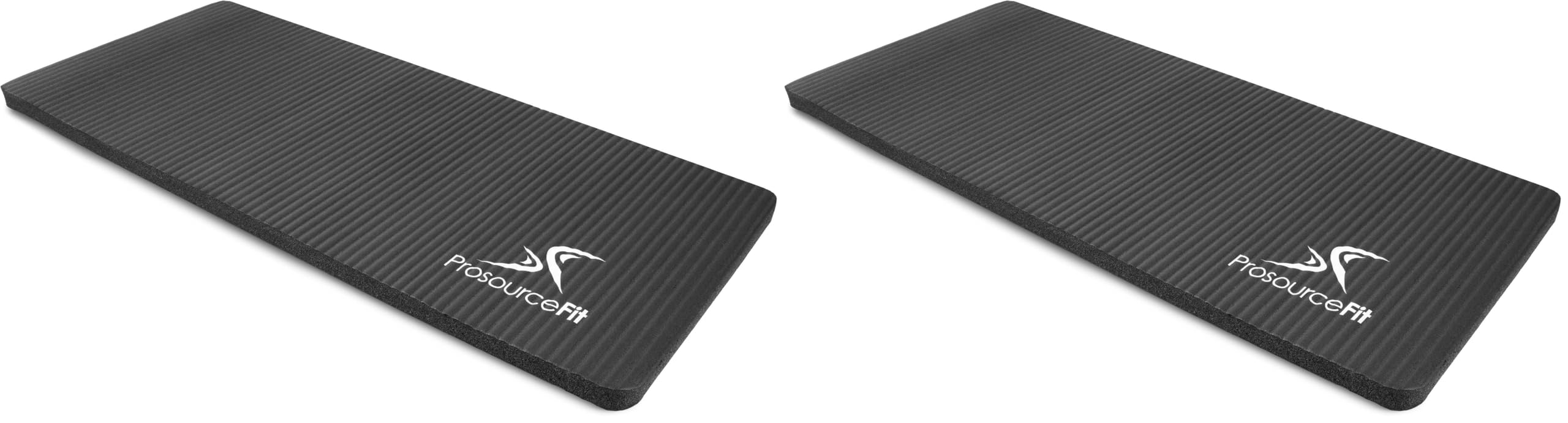 ProsourceFit Extra Thick Yoga Knee Pad and Elbow Cushion 15mm (5/8”) Fits Standard Mats for Pain Free Joints in Yoga, Pilates, Floor Workouts