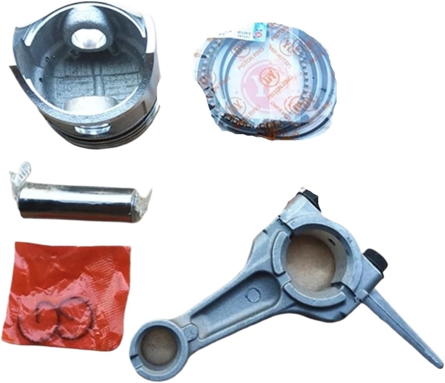 154f （Horizontal Type） Connecting Rod Piston Ring pin circlip Kit for 154 Engine Replacement Parts