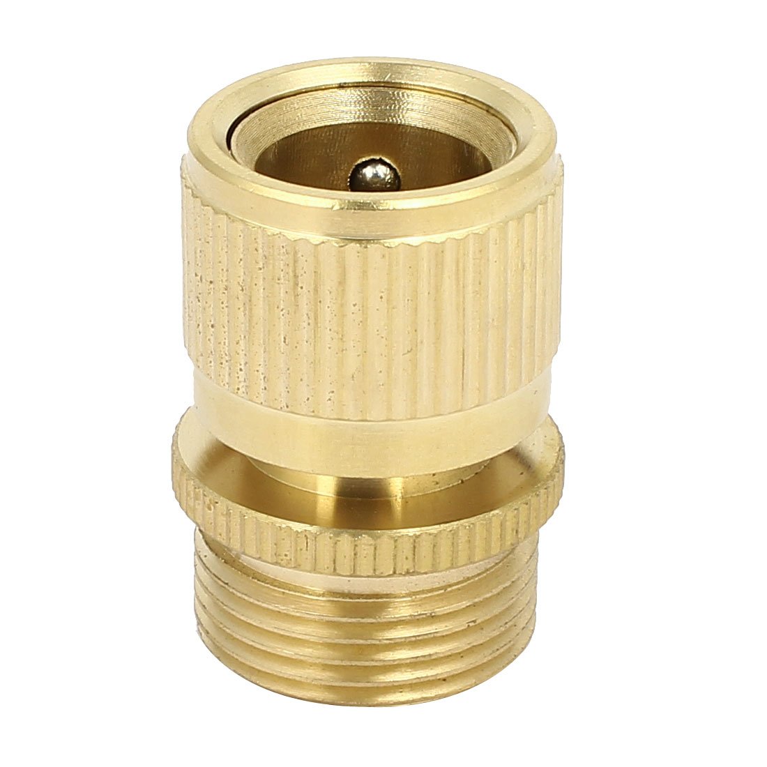 Aexit rapido dell'accoppiatore del tubo flessibile dell'acqua di lavaggio da giardino in ottone filettato maschio 3 / 4BSP ID: 566978