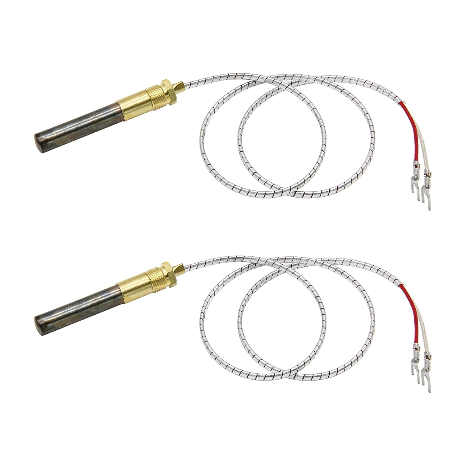 (2PCS) 24” 750mv Thermopile Compatible with Heat Glo