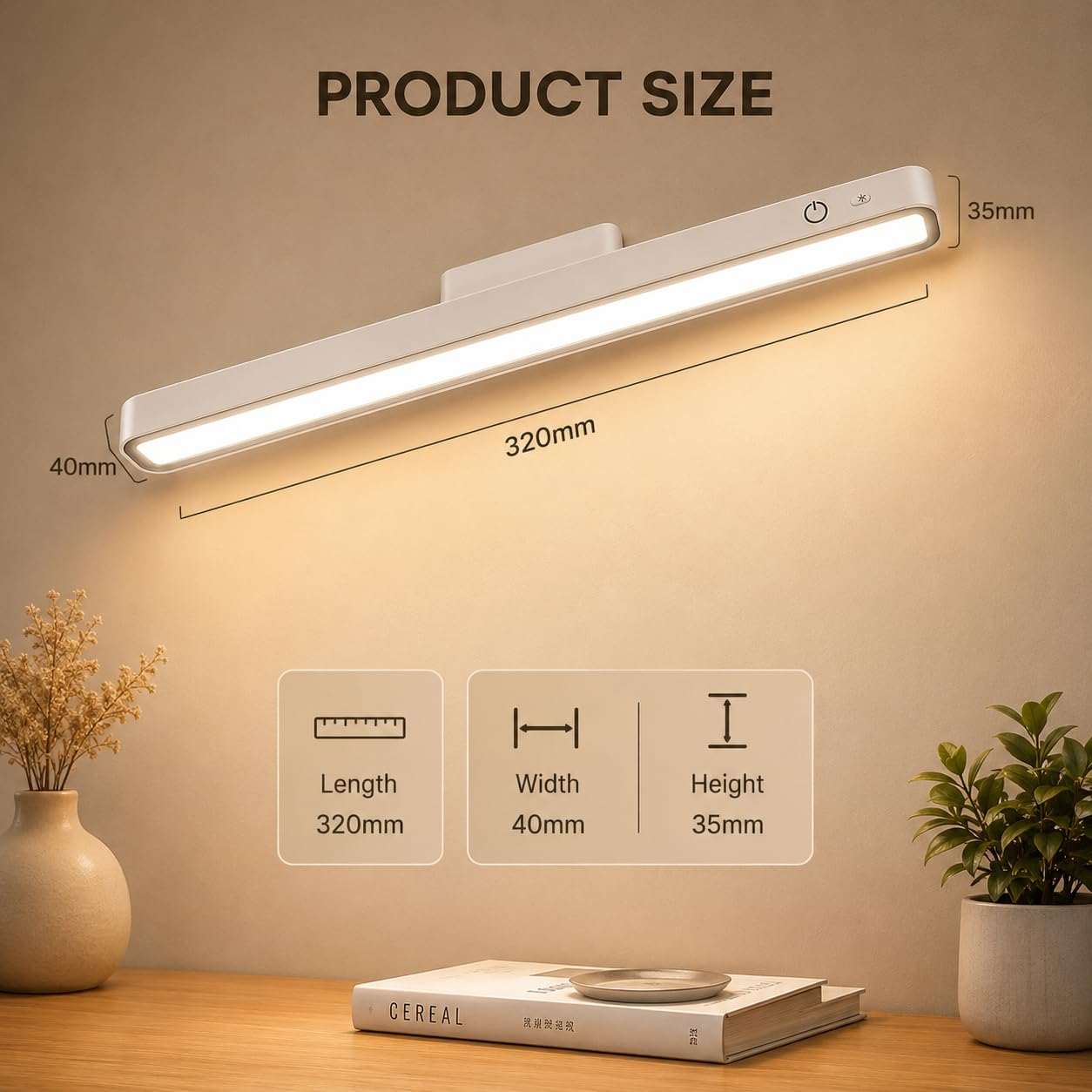 SaleOn LED Touch Lamp - Rechargeable Magnetic Light -2 SaleOn LED Touch Lamp - Rechargeable Magnetic Light -2