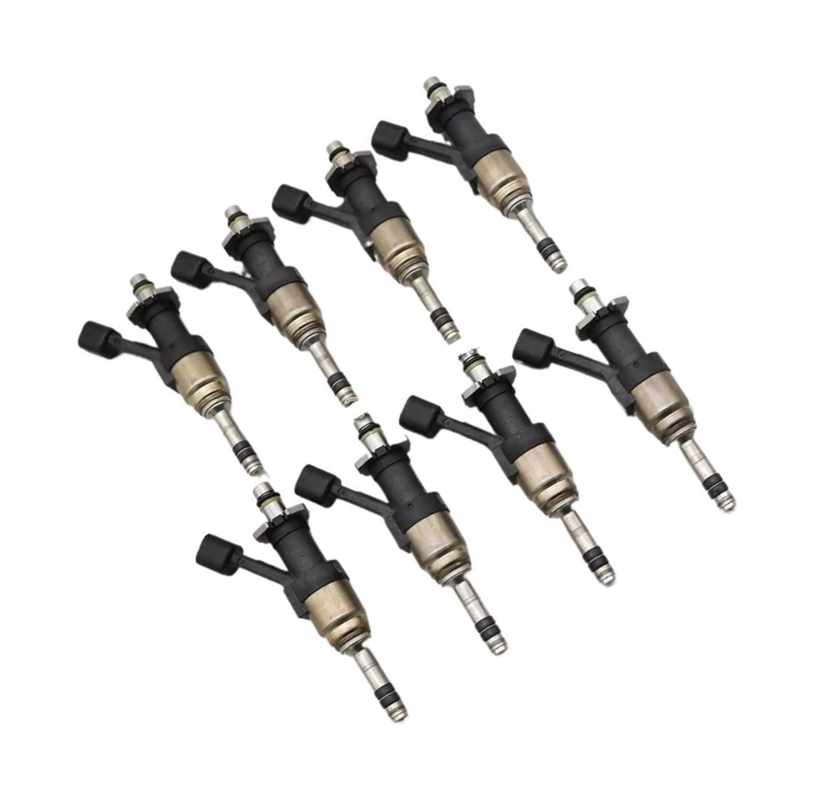 Injector Nozzles Compatible with Chevrolet for Suburban for Tahoe 2015-2018 8PCS Petrol Injection Fuel Injector Nozzles Car Parts 12668390