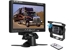 Camecho Light-Up Rear View Mirror for Enhanced Nighttime Driving