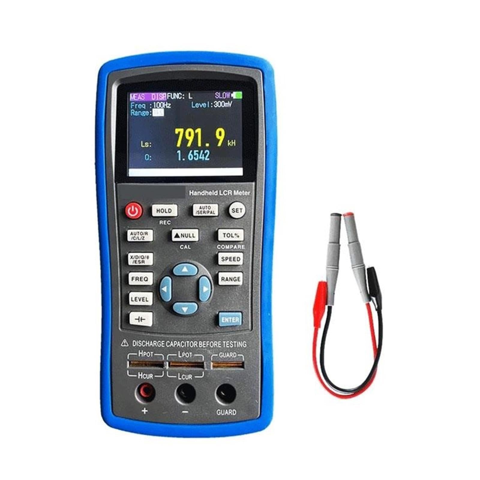 ET430 Medidor LCR Digital Portátil Instrumento De Capacitancia Digital Multifunción