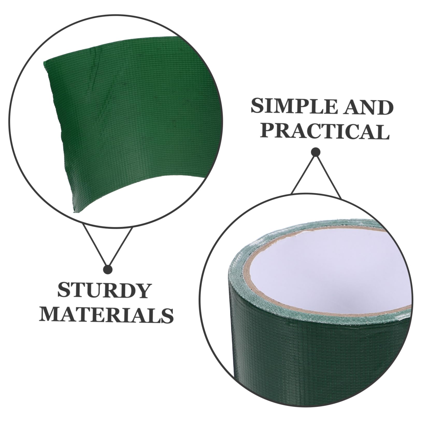 Gatuida Reparaturklebeband Verschleißfestigkeit Markisen für Nylon aus Planen und Fiberglasgewebe mit Hoher Klebkraft für Outdoor und Segelreparaturen