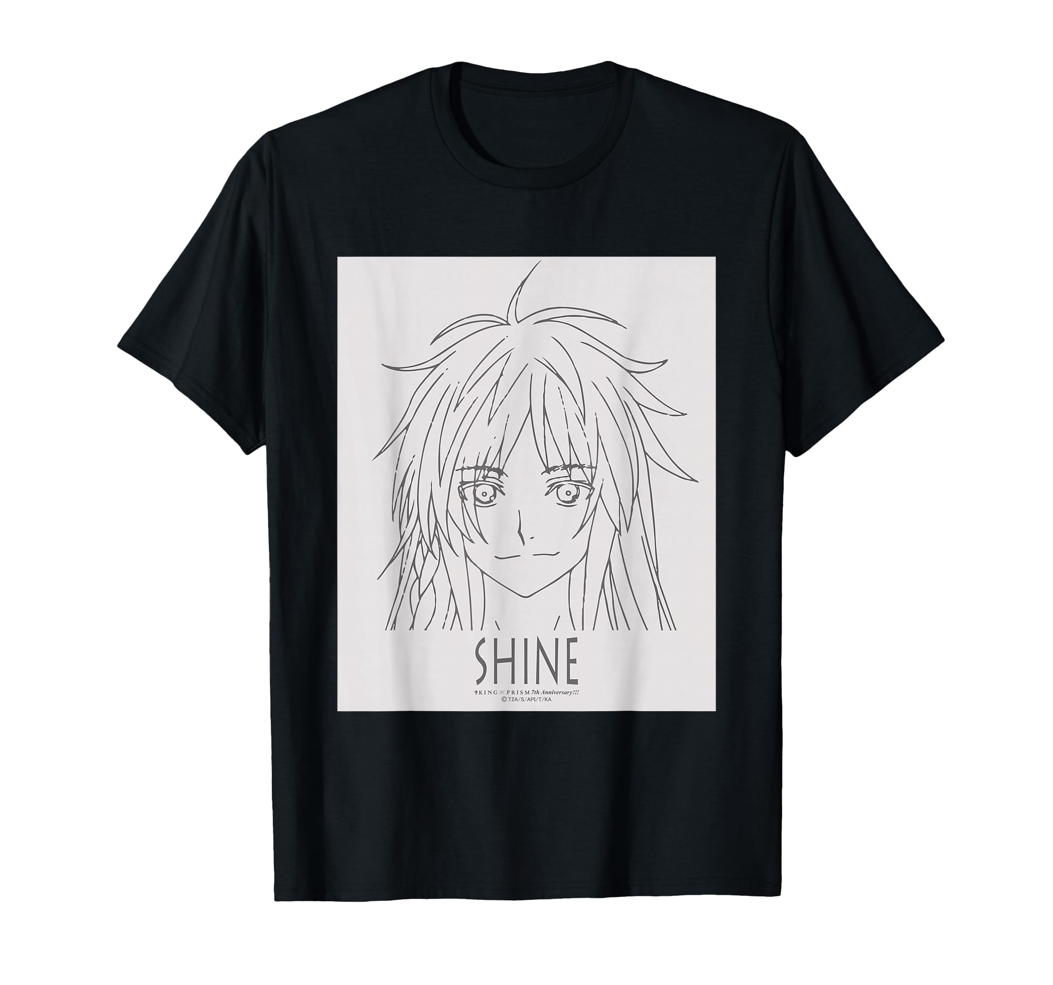 Amazon | KING OF PRISM フェイスシリーズ シャイン Tシャツ | Tシャツ