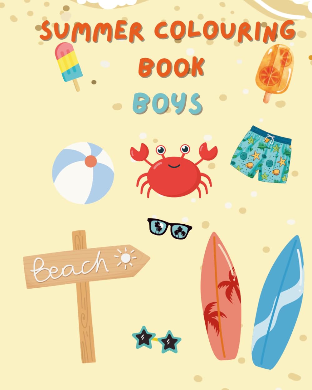 Summer Colouring Book: Boys (Colouring & Activity Books)