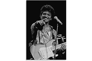Zykaa Bruno Mars Live Concert Canvas Poster