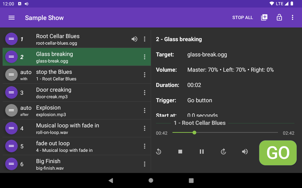 Audio Cues App on Amazon Appstore