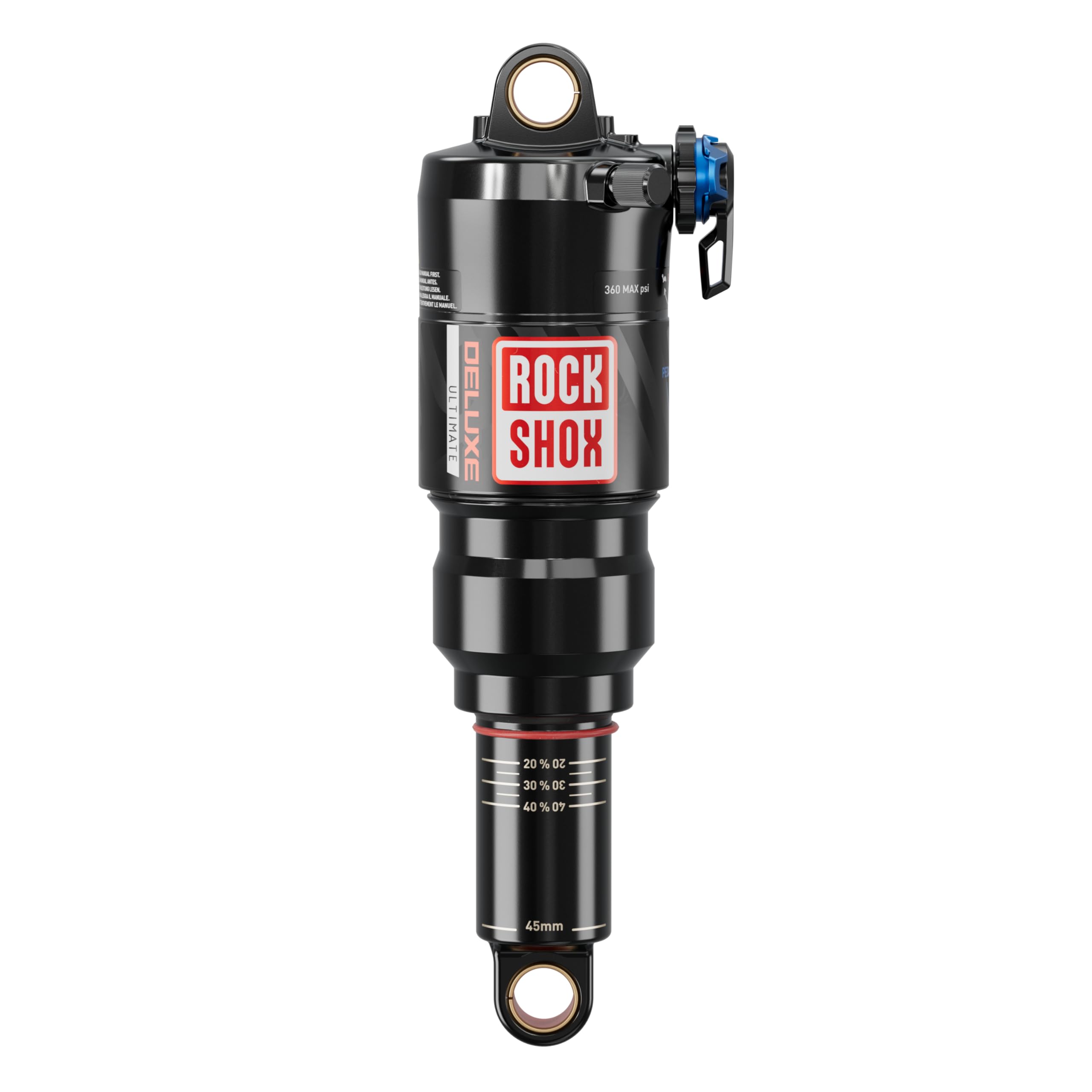 Amazon.com : RockShox Deluxe Ultimate RCT Rear Shock 210x55