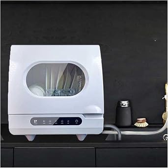 Dishwasher, Kitchen Dishwasher Small Automatic Smart Desktop Air Drying Dishwasher Portable Appliances